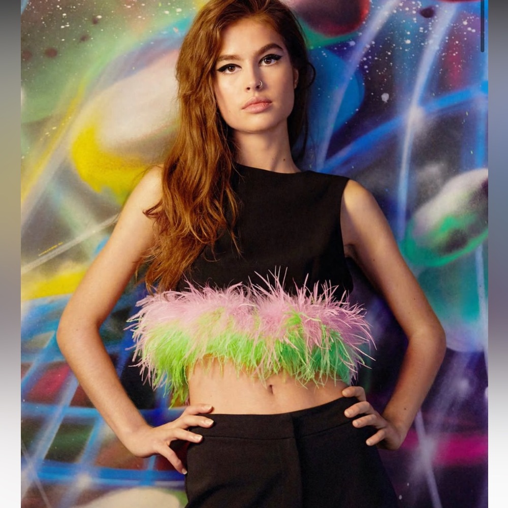 Neon Marabou Set - image 2